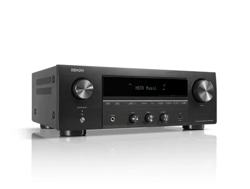 Denon DRA-800H Stereo Receiver - HiFi Sound mit Alexa und Multiroom - Hifi-Receiver mit 5 HDMI Eingängen, Bluetooth und WLAN für hochauflösenden Sound. Genießen Sie Ihre Musik über HEOS Multiroom und steuern Sie bequem mit Alexa.