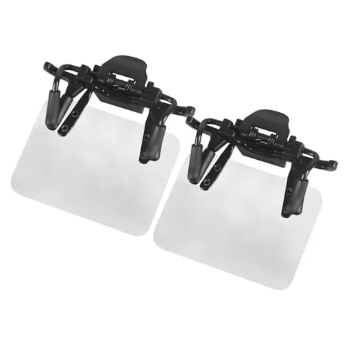 DONGKER Schießbrillen-Patch, 2 Stück Okkluder-Clip für Brille