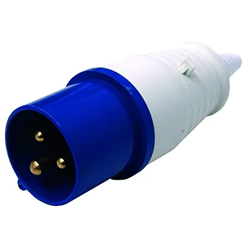 Electraline 80803 Stecker IEC IP44-10/16A 2P+T 230V