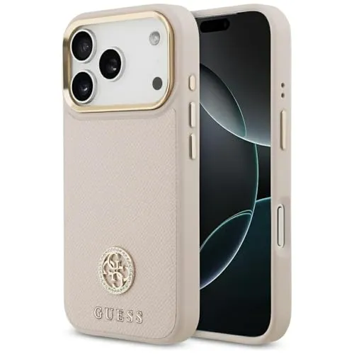 Guess Silikon Handyhülle für iPhone 17 Pro in Pink