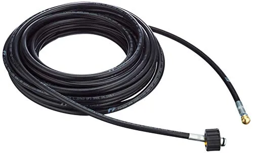 Bosch Professional Rohrreiniger F016800442 - Schläuche für Hochdruckreiniger, 16 m Rohrreiniger mit Messingdüse für effektive Verstopfungsbeseitigung bei Drücken von 100 bis 150 bar, ideal für alle Bosch Geräte.