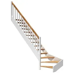 Dolle Raumspartreppe Paris in weiß von DOLLE