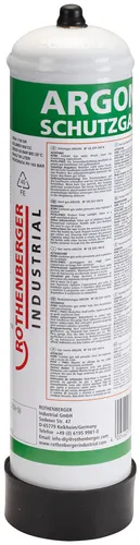 Rothenberger Argon Schutzgas Stahl-Einwegflasche 950 ml