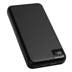 Strex Powerbank - 27.000 mAh - 22,5W Schnellladegerät - USB-A/USB-C - LED-Anzeige - Universal Powerbank geeignet für iPhone/Samsung, u.a.