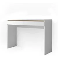 Vicco Schminktisch Emma, Weiß/Sonoma, 120 cm ohne Spiegel von Vicco
