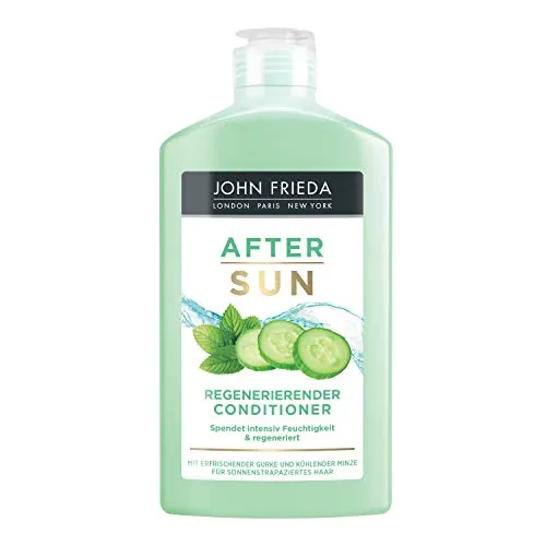 John Frieda After Sun Regenerierender Conditioner - Spendet Tiefenfeuchtigkeit & regeneriert, 250 ml