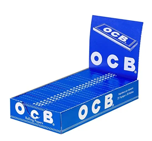 OCB 16736 kurz Zigarettenpapier, blau, 15 x 15 x 5 cm