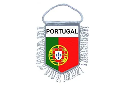 Akachafactory Wimpel mini Flagge Fahne flaggen miniflagge Portugal