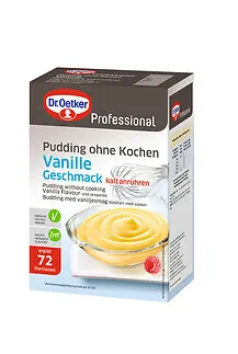 Dr.Oetker Vanille Pudding ohne Kochen von Dessert
