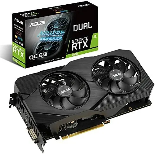 ASUS GeForce RTX 2060 Übertaktet 6G GDDR6 Dual-Fan Evo Edition