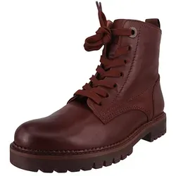 Gabor Damen Combat Boots – Stilvolle Stiefeletten für jede Gelegenheit - Wanderschuhe mit warmem Microfutter, ideal für den Übergang. Glattleder und Lack sorgen für einen eleganten Look, während der blockierte Absatz von 3 cm Komfort bietet.