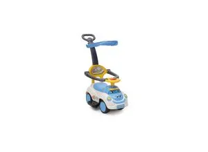 Moni Rutschauto SMILE 3 in 1 - Kinderfahrzeuge: Mitwachsendes Rutschauto mit Schubstange, Sonnendach und Sicherheitsbügel – ideal für Kinder von 2 bis 5 Jahren (max. 20 kg)