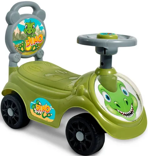 Jamara Rutscher Dino - Bunter Fahrspaß für kleine Abenteurer - Kinderfahrzeug mit ergonomischem Design, fördert die motorischen Fähigkeiten und bietet stundenlangen Spielspaß.