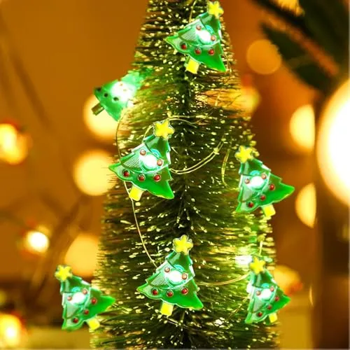 Eledreme lichterkette weihnachten,2M 20 led lichterkette weihnachten weihnachtsbaum, weihnachtsdeko innen außen für christmas tree, weinachtsdekorationen