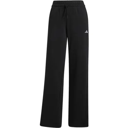 adidas Sportswear Sporthose W SL FC PT - Sportlich in Schwarz/Weiß - Trainingshosen aus 70% Baumwolle, ideal für sportliche Aktivitäten, mit regulärer Passform und praktischem Kordelzug für optimalen Sitz.