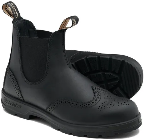 Blundstone #2443 Brogued Black Leather (Classics Series) Stiefel