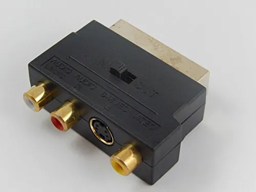 vhbw 3RCA auf Scart Adapter