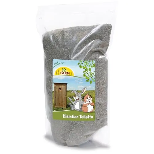 JR Farm Kleintier Toilette 1kg - Einstreu für Hamster & Meerschweinchen, sorgt für ein sauberes und angenehmes Zuhause für Ihr Haustier