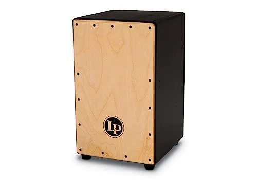 LP Latin Percussion LP819062 Adjustable Snare Cajon - Percussion Instrument mit stufenlos einstellbarem Snare-Sound, ideal für kreative Musikprojekte und Live-Auftritte.