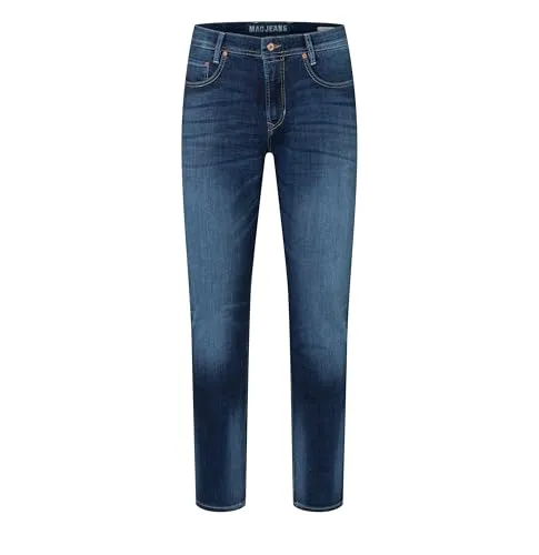 MAC 5-Pocket-Jeans Jog'n Jeans 34/32 - Bequeme Modern Fit - Jeans in Größe 34/32 mit 90% Baumwolle für hohen Tragekomfort, Modern Fit und geradem, schmalem Bein, ideal für lässige Looks.