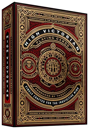 Victorian Karty High Czerwone [Karty]