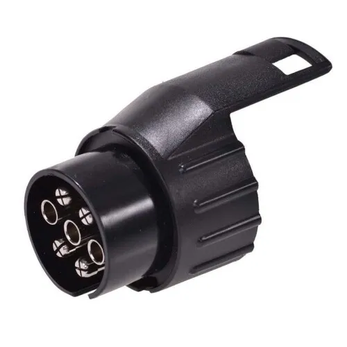 Anhänger Minikurzadapter von Zugfahrzeug 7-polig, mit Anhänger 13-polig Kunzer