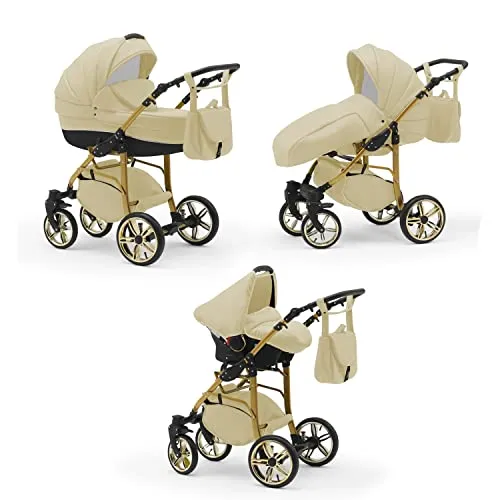 Kinderwagen-Set 4 in 1 Neo Gold inkl. Sportsitz und Autositz