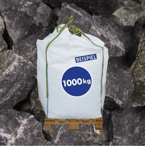 BigBag Gabionen Steine Basaltbruch anthrazit 40-70mm - Ideal für kreative Gartengestaltung - Dekorative Zäune: Individuell gestaltbare Gabionen mit hochwertigen Bruchsteinen für einzigartige Akzente im Garten oder Teich.