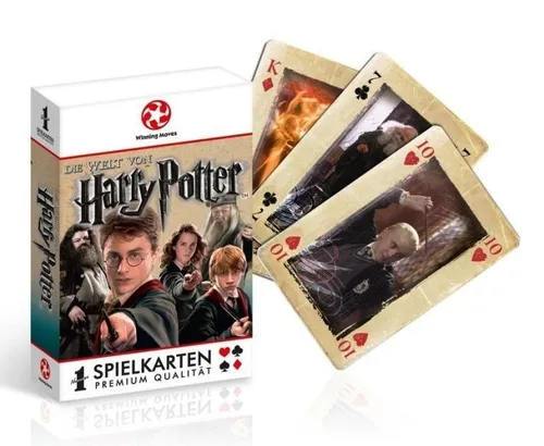 Number 1 Spielkarten - HARRY POTTER - Winning Moves 30515 - Skat Poker usw. -NEU