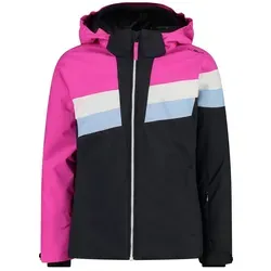 CMP Kinder Snaps Hoodie Jacke (Größe 176, grau) - Funktionsjacke für Mädchen, wasserabweisend und atmungsaktiv – ideal für Outdoor-Aktivitäten und Skispaß.