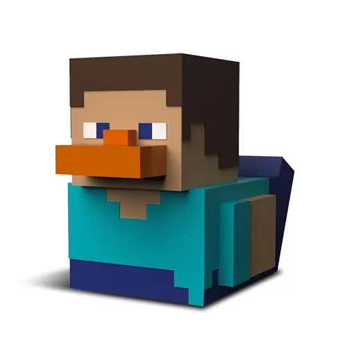 TUBBZ Box-Ausgabe: Minecraft - Steve als Cosplaying-Gummiente Vinylfigur