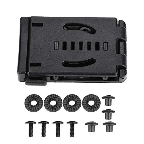 Tbest Multifunktionale Taille Clip, Messer Scheide Clamp Taille zurück Gürtelclip, Cam Messer Taschenlampe Outdoor-Tool Jagd Cam Wandern