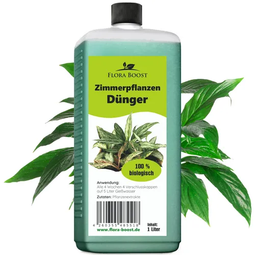 Zimmerpflanzen  Dünger Flora Boost Flüssigdünger für Zimmerpflanzen 1 Liter