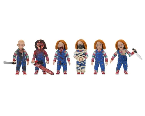 Chucky Good Guy Series 1 Actionfigur Blind Box 10 cm - Erleben Sie den Nervenkitzel mit der Good Guy Series 1 Actionfigur! Jede Blind Box birgt eine Überraschung – von Chucky bis zu ikonischen Varianten. Perfekt für Sammler und Fans der Serie!