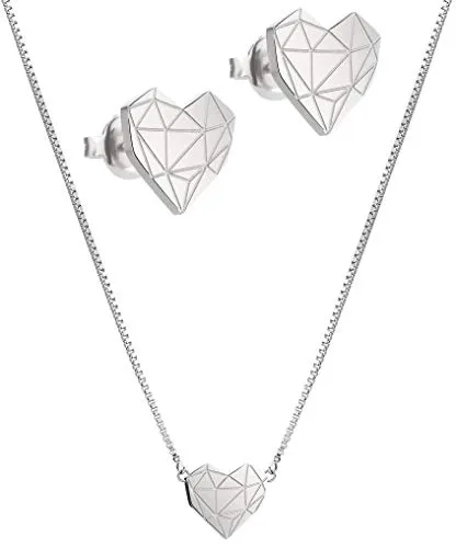 LIEBESKIND Berlin Schmuck-Set Edelstahl (Silber)