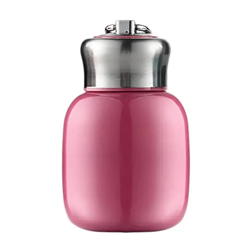 Kleine Thermoskanne, 200 ml Mini-Vakuumflasche, Vakuum-isoliert, Wasserflasche, nicht auslaufend, Saft, Milch, Vakuum, Heiß- und Kaltwasserflasche, Mädchen, Jungen