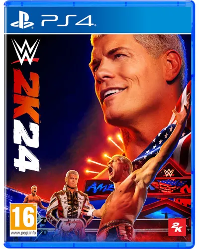 WWE 2k24 - PS4: Das ultimative Wrestling-Erlebnis - Games: Erlebe packende Kämpfe in WWE 2k24 auf PS4 mit Multiplayer-Optionen und beeindruckender Grafik – perfekt für Wrestling-Fans!