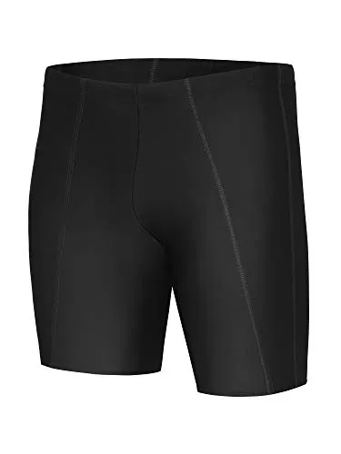 Ladeheid Badeshorts Herren Badehose LA40-206, Schwarz XXL - Herren-Bademode mit sportlichem Stil, aus schnelltrocknendem Material für optimalen Komfort beim Schwimmen und am Strand.