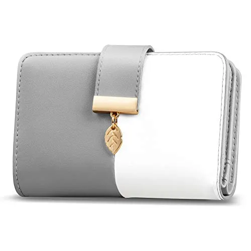Faneam Damen Portemonnaie mit RFID-Schutz - Damen-Geldbörse aus hochwertigem Kalbsleder, mit 14 Kartenfächern und RFID-Blockierung für optimale Sicherheit und Schutz Ihrer Daten. Kompakt und stilvoll, ideal für den Alltag.