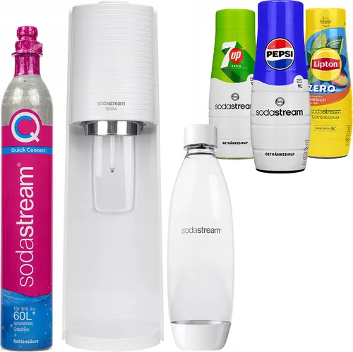 SodaStream Terra White Wasserkarbonisierungsgerät in weiß von SodaStream