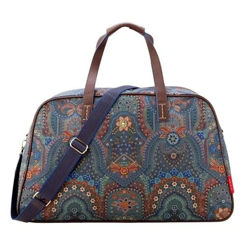 PiP Studio Weekend Bag Jabali - Handgepäck-Tasche im floralen Design mit gepolstertem Laptopfach, ideal für Reisen und gute Laune unterwegs!