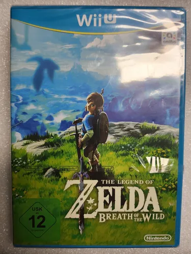 The Legend of Zelda: Breath of the Wild - Nintendo Wii U - Action & Abenteuer-Spiel aus 2017, USK ab 12 Jahren, bietet eine offene Welt und innovative Spielmechaniken für unvergessliche Abenteuer.
