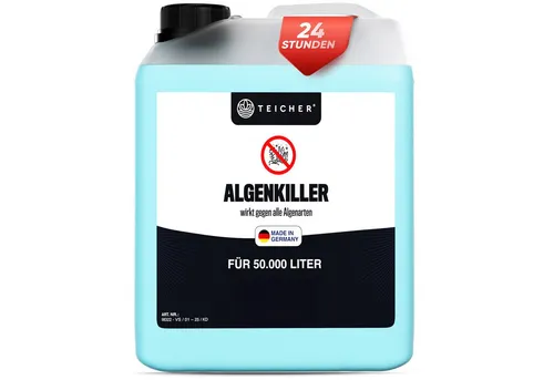 Teicher Algenbekämpfung Gegen Schwebe- & Blaualgen & Grünes Wasser im Teich, Effektiver Algenvernichter
