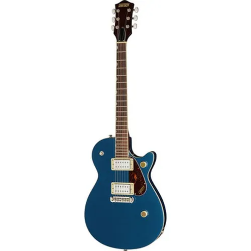 Gretsch Streamliner Jet CLB Dark Denim E-Gitarre - Gitarren - Stilvolle E-Gitarre in edlem Dunkelblau mit 6 Saiten, ideal für Rock- und Blues-Liebhaber.