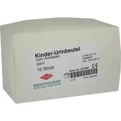 Urin Auffangbeutel f.Kinder steril 100 ml 10 St