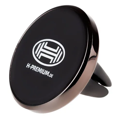 HEYNER Handy-Halterung Magnet Telefonhalter Handyhalterung Auto Lüftung Universal schwarz, (1-tlg., Magnet-Halterung)