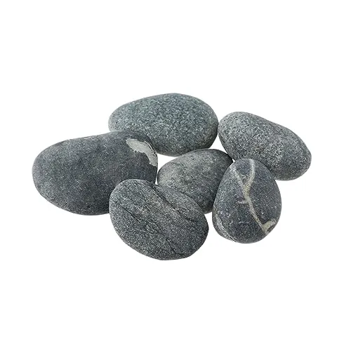 NKlaus 300g Hot Stone 50-60mm Massagesteine Wellness Entspannungsstein vulkan Gestein 14685
