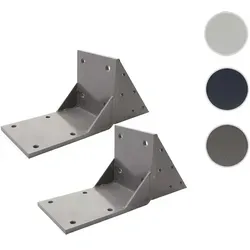 Dachsparrenadapter 2er-Set für Kassetten-Markisen T122 T123 - Sonstige Elektroinstallationsartikel - Robuste Stahlausführung für sichere Befestigung von Markisen an Dachsparren, ideal für Dachwohnungen und ältere Häuser.