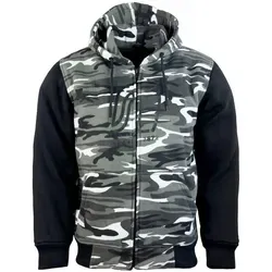 roleff Motorradjacke Hoodie grau|schwarz XXL von Roleff Racewear