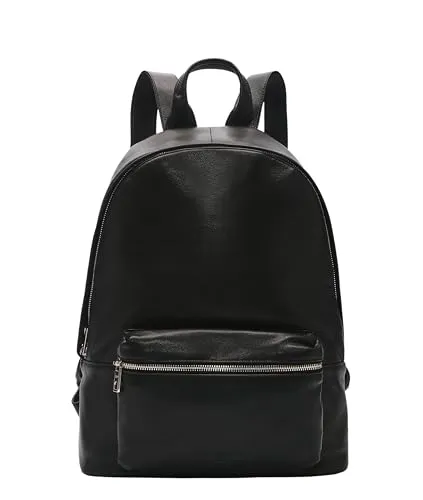 Liebeskind Berlin Daypack Jil, Leder schwarz - Rucksack aus hochwertigem Leder mit Laptopfach, ideal für den täglichen Gebrauch und stilvoller Begleiter für Beruf und Freizeit.